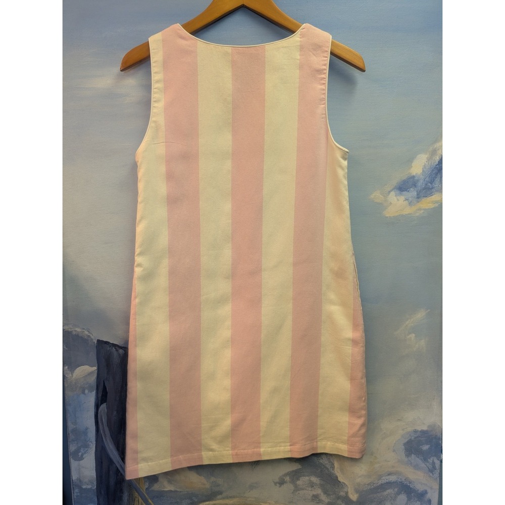 Kiel James Patrick XS Cabana Dress In Pink/White - Picture 8 of 10